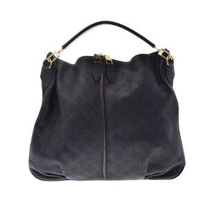 LOUIS VUITTON Mahina Selene Black Leather Shoulder Bag